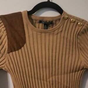 Ralp Lauren Tan Sweater XS